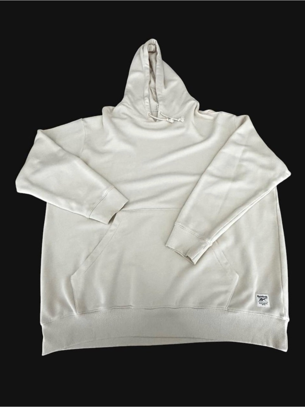 Reebok Cream Men's Pullover Hoodie